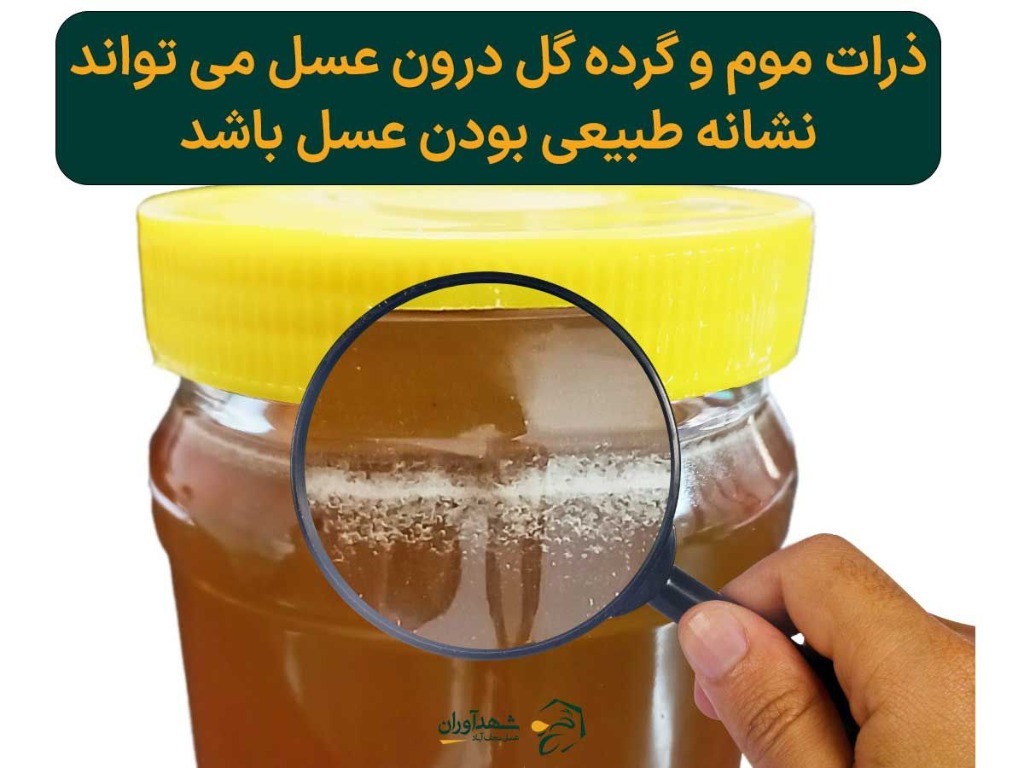 ذرات موم و کف